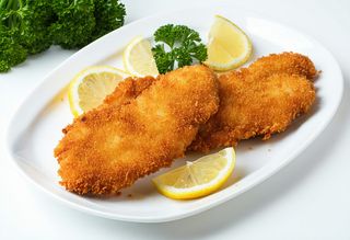 Шницел от пилешко филе