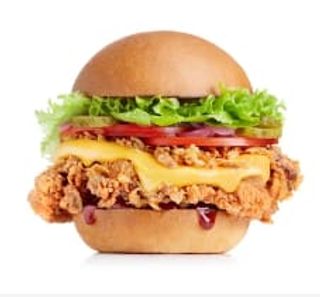 Double Chicken Burger