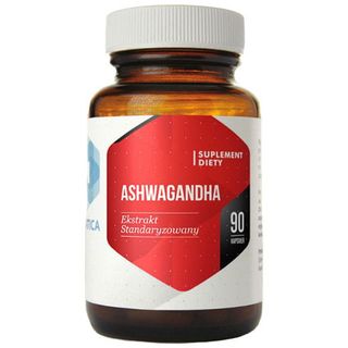 Wyciąg z korzenia Żeń-szenia Indyjskiego Ashwagandha ekstrakt standaryzowany 230mg 90 kapsułek Hepatica