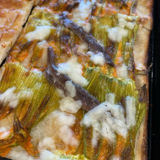 Mezza teglia Fiori e alici  30x40 ovvero 6 pezzi