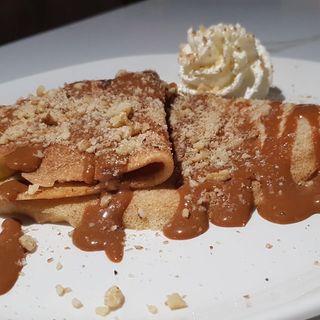Crepe dulce de leche