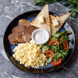 Жұмыртқа қазымен / Яйца с казы 