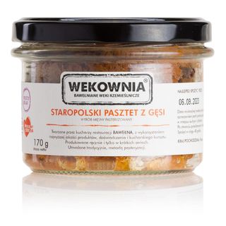 Staropolski pasztet z gęsi 170ml
