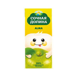 Сок Сочная Долина Яблоко 0,2