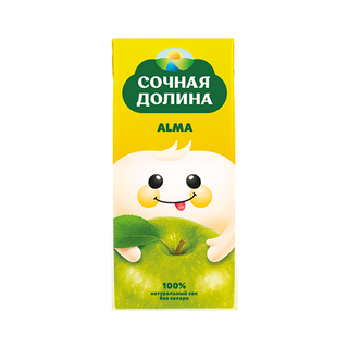 Сок Сочная Долина Яблоко 0,2
