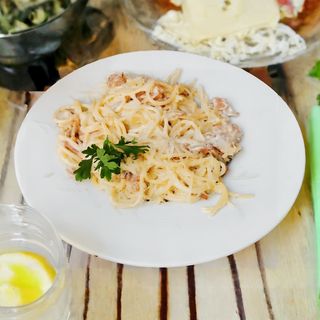 Spaghete Carbonara si Coca-Cola 500 gr