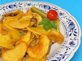 Картопля по-домашньому з грибами (200g)