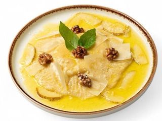 Raviolone reale gorgonzola DOP e pere