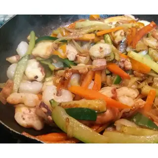 43.Gambas Con Verduras