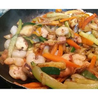 43.Gambas Con Verduras