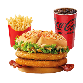 McZestaw Burger Drwala z Kurczakiem