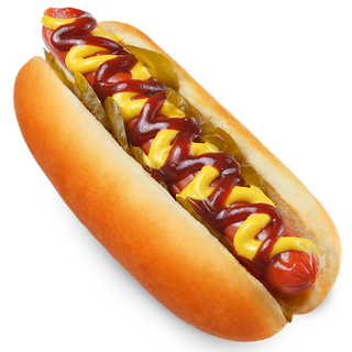 Хот-дог с халапеньо, куриный.