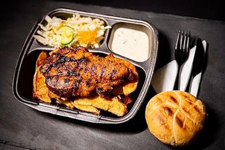 Meniu ceafa de porc BBQ la gratar (~660g)