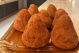 Arancino alla bolognese