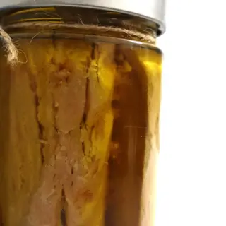 Filetti di tonno in olio EVO bio 200 g