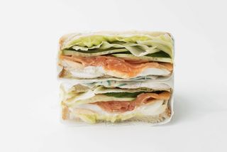 Ванпаку с лососем