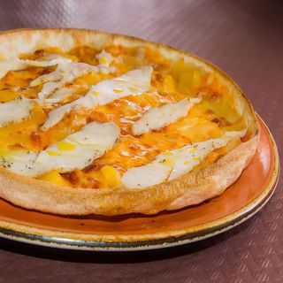 Pizza caribeña