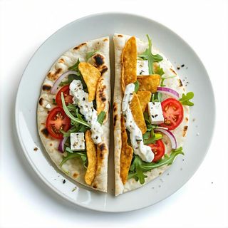 Pita vegetariana
