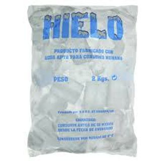 Cubitos de Hielo de Agua Purificada · Bolsa de 2 kgs.