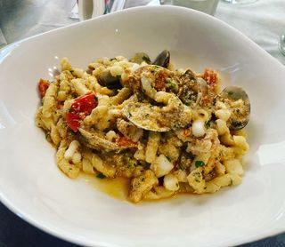 Busiata uova San Pietro 