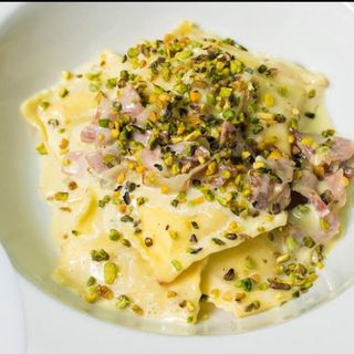 Ravioloni pistacchio