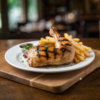 1/4 Stew Chicken Plain