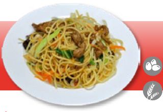 61-Tallarines con ternera