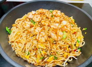 45.Noodles shrimp