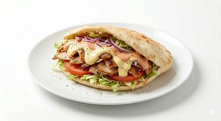 Дюнер в питка (телешки)