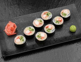 Ebi-q (sushi roll)