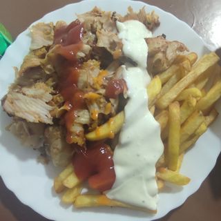 Plato kebab 