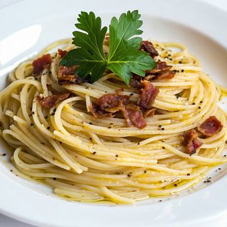 Spaghetti alle acciughe
