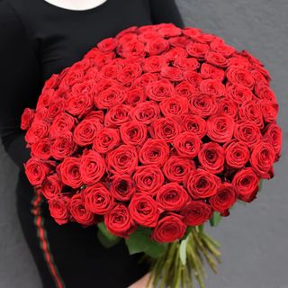 100 Rose Rosse - Amore Ardente