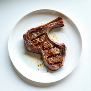 Cotlet de porc la gratar