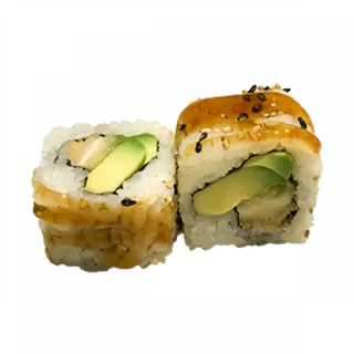 126. Uramaki California Tempura pollo