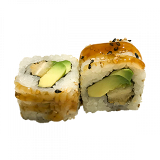 126. Uramaki California Tempura pollo