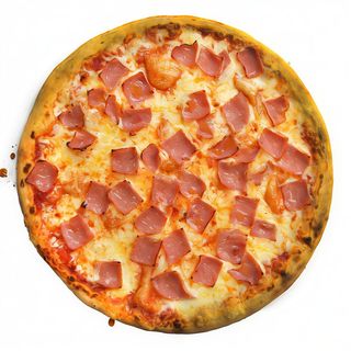 Pizza prosciutto (familiar)