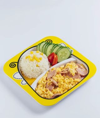 Скрэмбл с колбасками