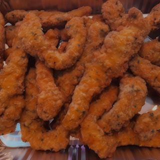 tiras de pollo 4unds