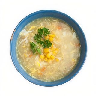 Sopa De Pollo Con Maíz