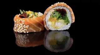 SUPPAI ORANGE FUTOMAKI (6 szt)