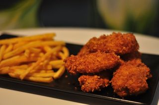Crispy chicken wings