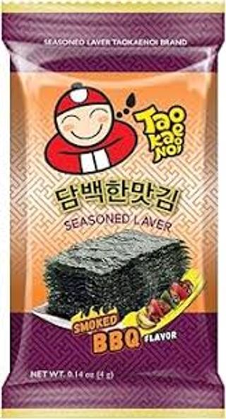 Tao Kae Noi Laver Smoked BBQ Seaweed 4gr