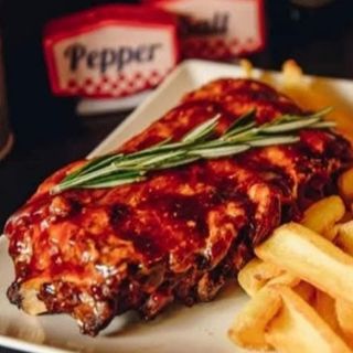 Costillas En Salsa BBQ 