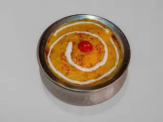 Gamba Korma + arroz basmati
