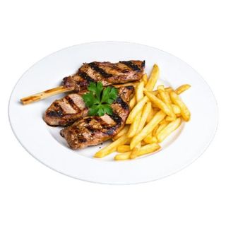 Churrasco De Pollo Con Patatas