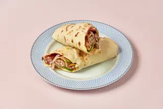 Dimljena kobasica tortilja