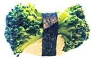 Gluten free - burokkori nigiri - 2 pezzi - broccoli - piatto vegano