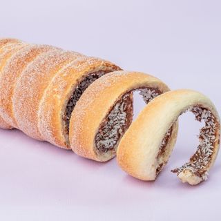 Kołacz nutella z kokosem