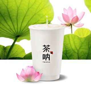 te oolong con il latte al gusto di loto